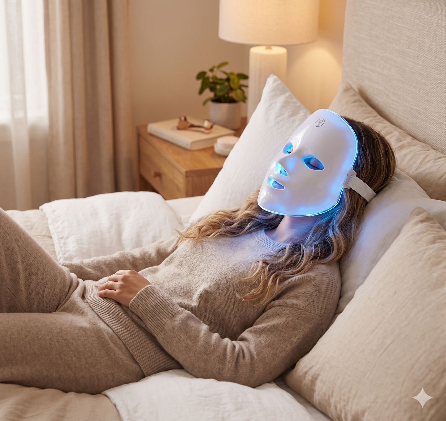 Máscara de Regeneración Facial LED 7 Colores
